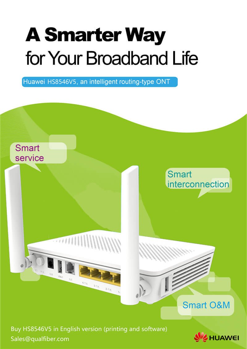 Huawei EchoLife HS8546V5 Datasheet from Qualfiber