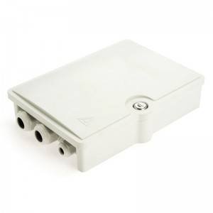 QF62DW-3 Fiber Optic Splice Closure , 24 Core Fiber Termination Box Wall Mount