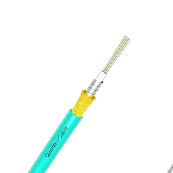 I-Mini multi core Spiral iron tube Fibre optic cable