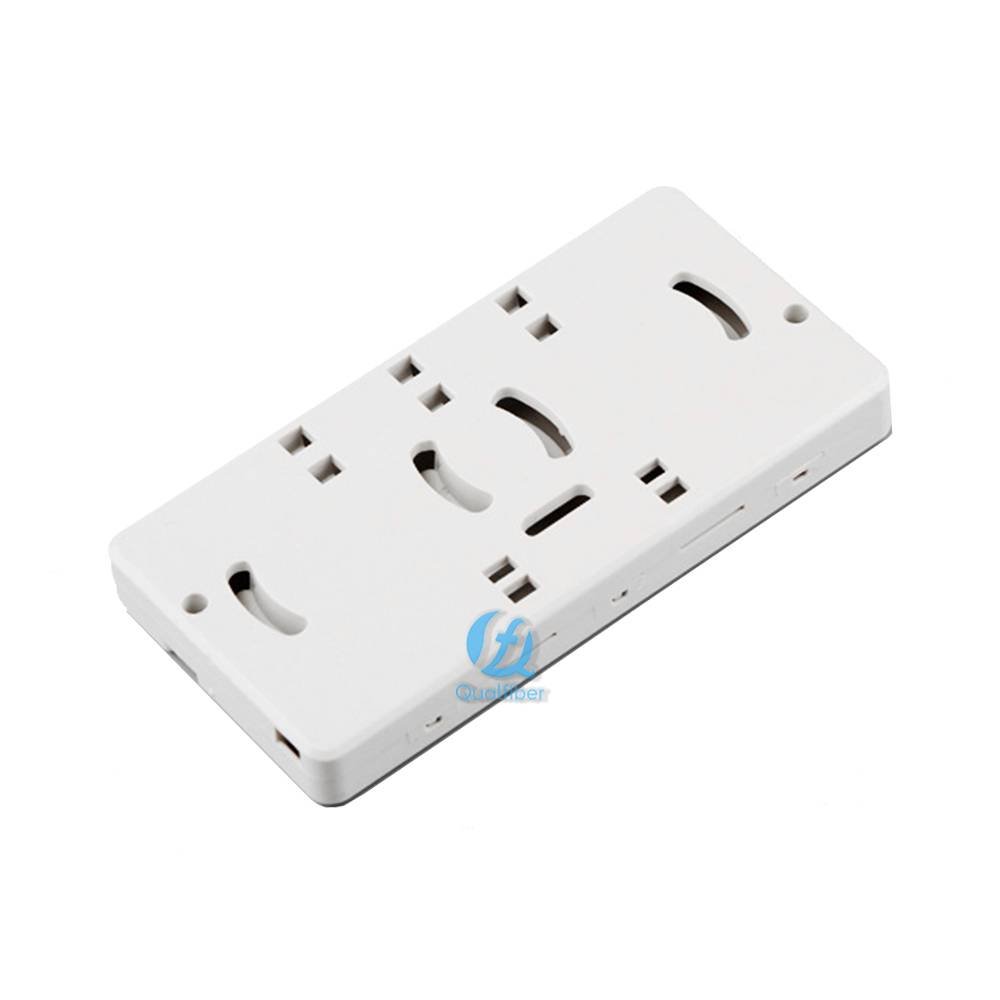 Wholesale Price China Lan Patch Cord - 2 Inlet 2 Outlet Optic Fiber Protector with Fusion Space and Fixing Neck – Qualfiber detail pictures