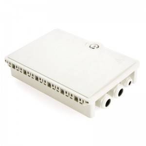 QF62DW-3 Fiber Optic Splice Closure , 24 Core Fiber Termination Box Wall Mount