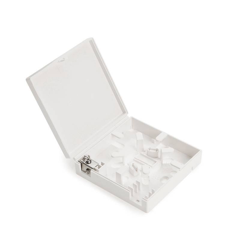 Cheap price Conductor Opgw - 1-4 Core Wall Mount Fiber Distribution Box / FTTH Distribution Terminal Box – Qualfiber detail pictures