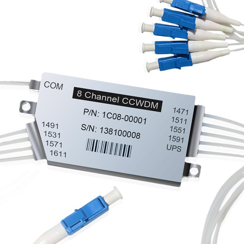 China New Product Osc Dwdm - 4/8 channel CCWDM 4/8-CH Compact CWDM Mux/Demux module Mini CWDM – Qualfiber detail pictures