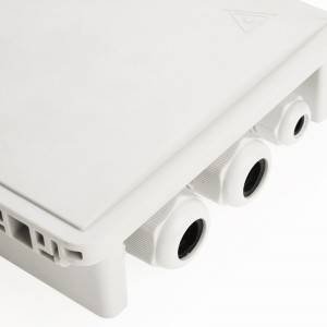 QF62DW-3 Fiber Optic Splice Closure , 24 Core Fiber Termination Box Wall Mount