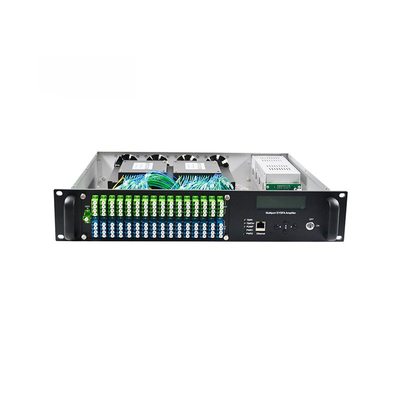China Cheap price 4ge+Wifi Epon Onu - 64 Port EDFA with WDM – Qualfiber detail pictures