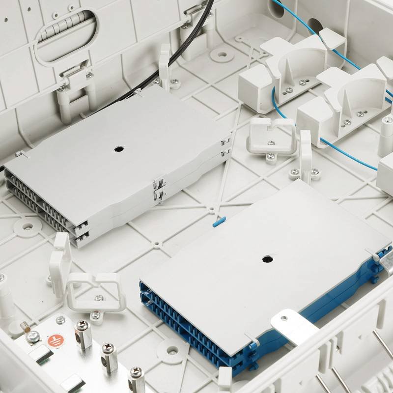 Factory supplied Syrotech Gepon-Onu Login Password - Waterproof Telecom 48 Core External Distribution Box QF-KSW-48A – Qualfiber detail pictures