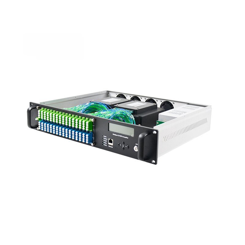 China Cheap price 4ge+Wifi Epon Onu - 64 Port EDFA with WDM – Qualfiber detail pictures