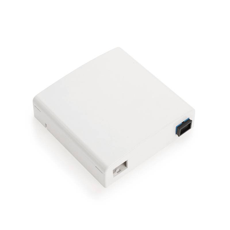 Cheap price Conductor Opgw - 1-4 Core Wall Mount Fiber Distribution Box / FTTH Distribution Terminal Box – Qualfiber detail pictures