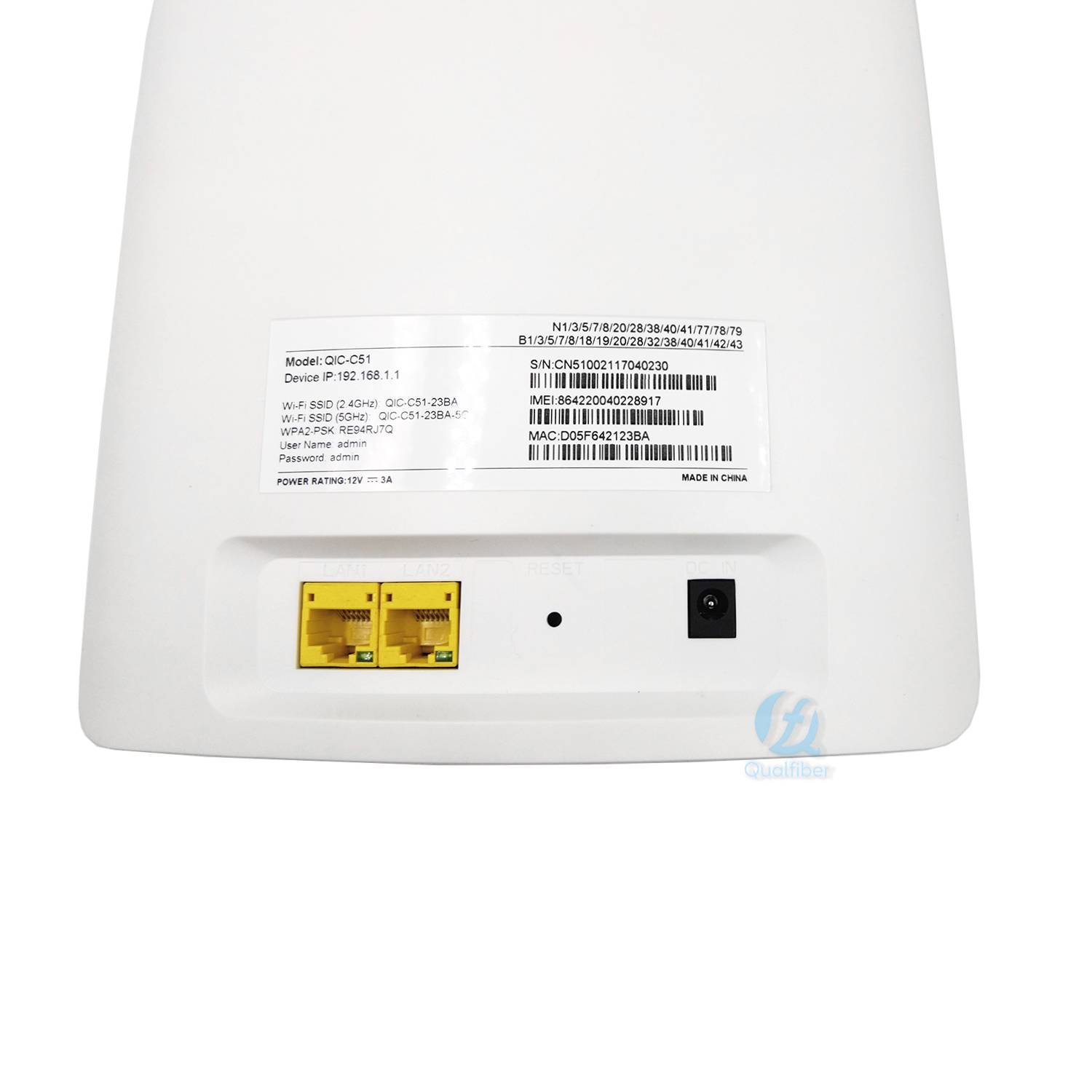 Wholesale Price China Wifi Epon Onu - 5G CPE IDU QIC-C51 5G Indoor Device – Qualfiber detail pictures