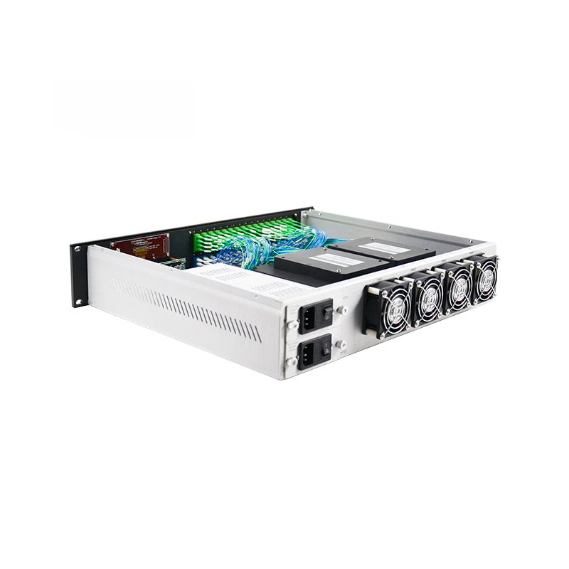China Cheap price 4ge+Wifi Epon Onu - 64 Port EDFA with WDM – Qualfiber detail pictures