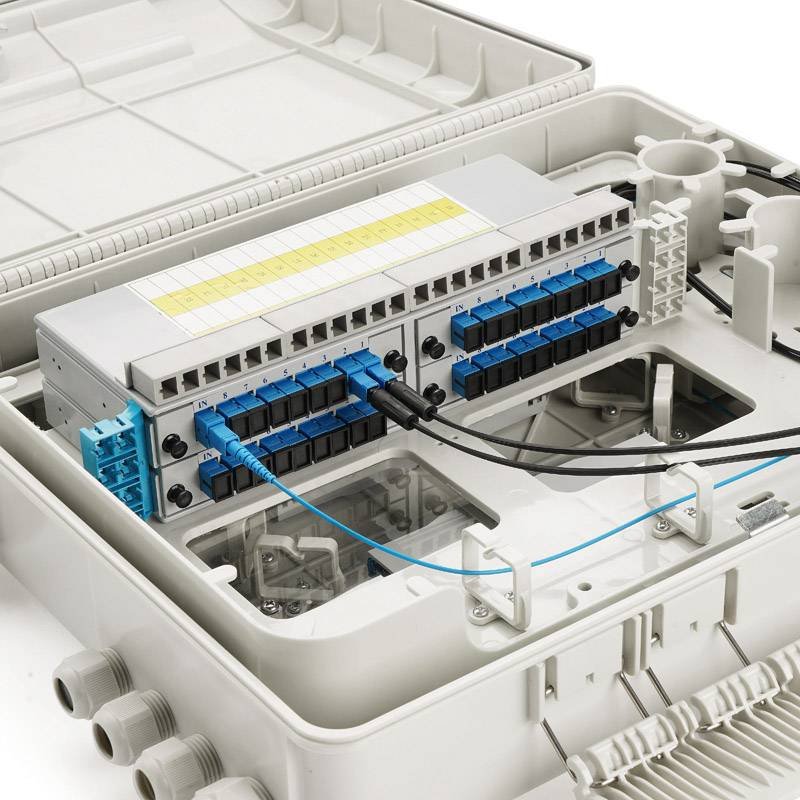 Factory supplied Syrotech Gepon-Onu Login Password - Waterproof Telecom 48 Core External Distribution Box QF-KSW-48A – Qualfiber detail pictures