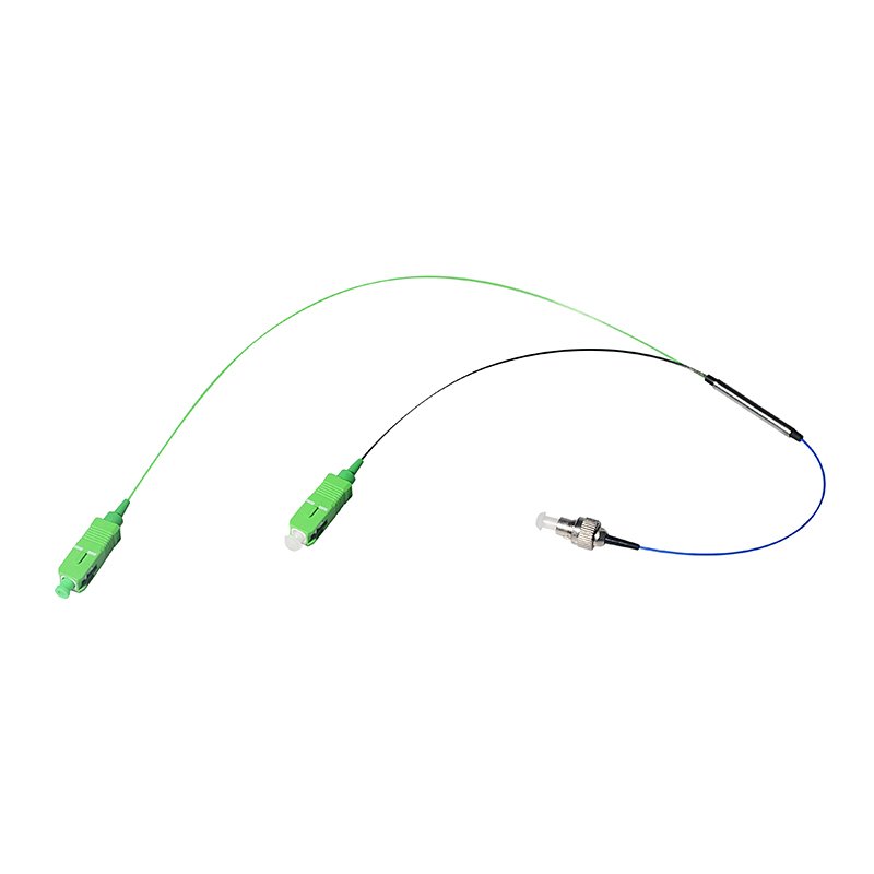 Low MOQ for Red Dwdm - 3 ports fiber optic FTB coupler steel tube optical fiber FWDM splitter 1*2 coupler for FTTH  – Qualfiber
