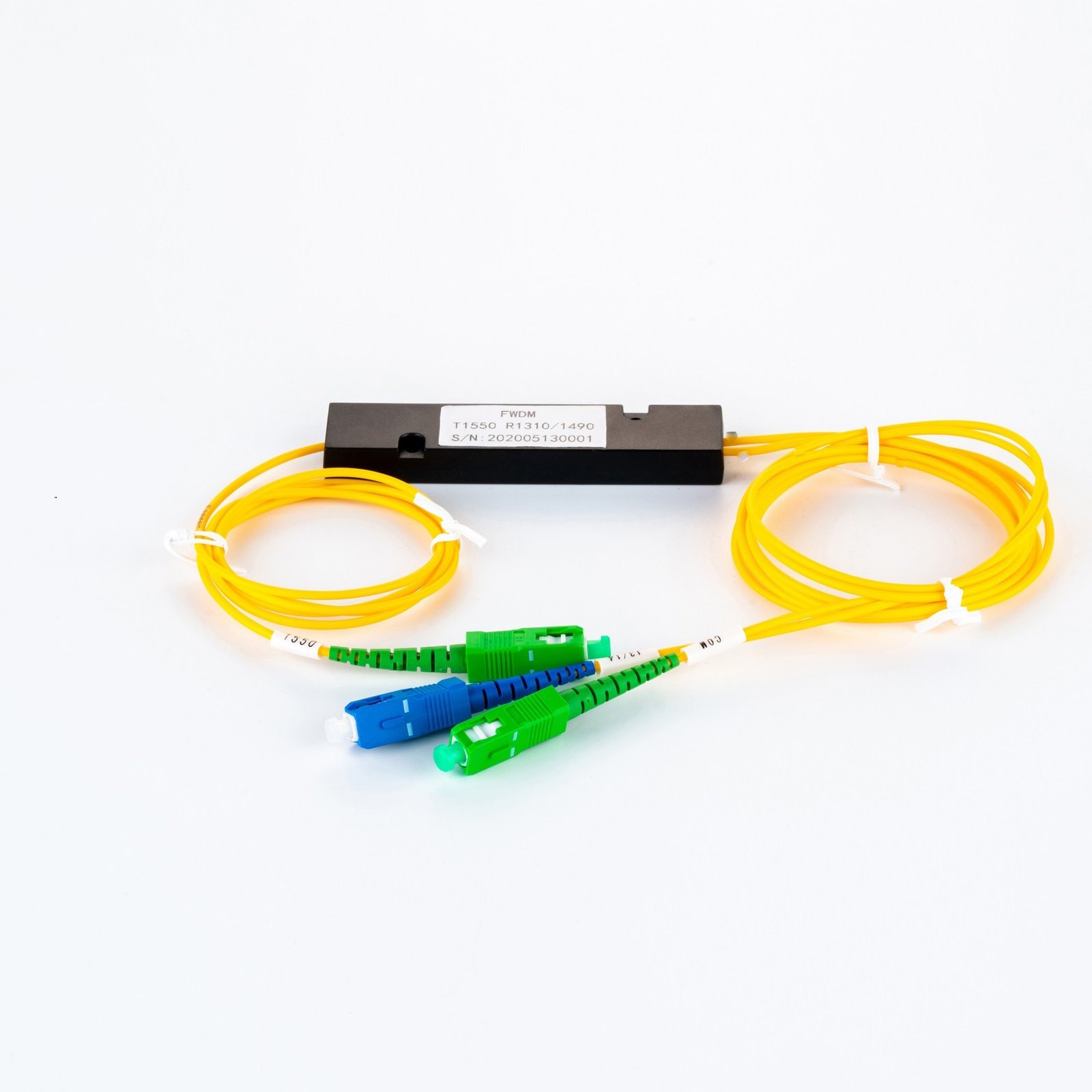 Wholesale Dealers of Dwdm Fibre - 3 ports fiber optic FTB coupler ABS box type optical fiber FWDM – Qualfiber