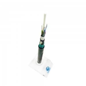 Anti-rodent Armored ita gbangba Fiber Optic Cable GYFTA53