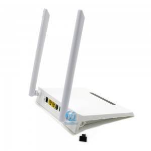 1Ge 1Fe LAN xPON ONU WiFi CATV RF with POTS Tel RJ11