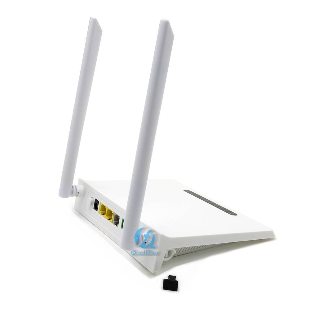 Manufacturer for 5g Cpe Idu - 1Ge 1Fe LAN xPON ONU WiFi CATV RF with POTS Tel RJ11 – Qualfiber detail pictures