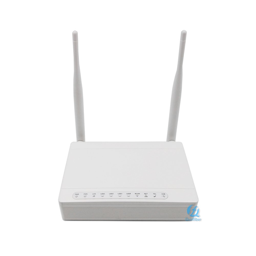 Top Quality Huawei Epon Onu Price In Bangladesh - XPON ONT 1GE+3FE LAN with 1POTS and WIFI – Qualfiber detail pictures
