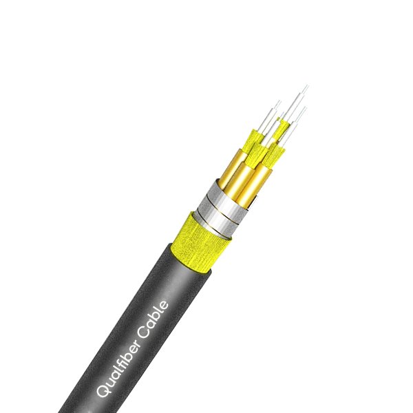 4 kearn sub-ienheid Spiraalstiel buis Fiber optic kabel